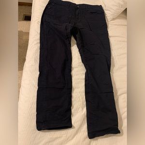 Men’s Lucky Brand black chino pants, 36x32. Excellent condition.